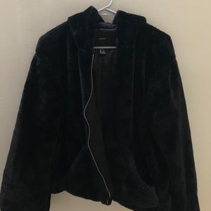 soft black jacket